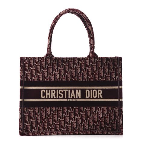 dior book tote burgundy|Dior carryall tote.